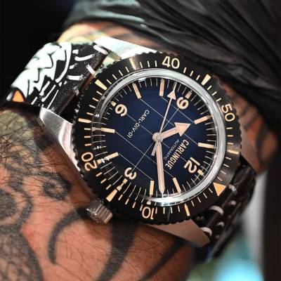 Diver 01 Old School Eagle Tattoo Watch - Carlingue