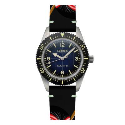Diver 01 Il Diavolo Tattoo Watch - Carlingue