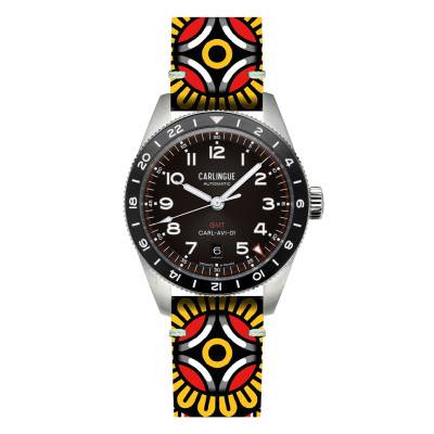 Aviation 01 Mandala Tattoo Watch CT-002-B / MANDALA - Carlingue