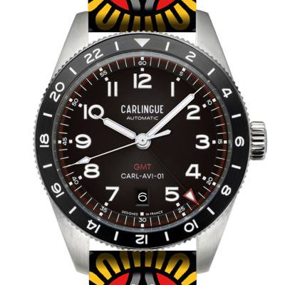 Aviation 01 Mandala Tattoo Watch CT-002-B / MANDALA - Carlingue