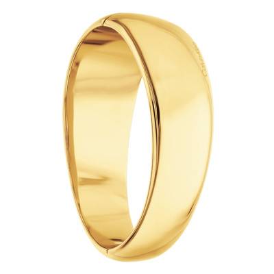 Gold-Tone Steel Modern Putity Bracelet, 17.50 cm - 35000830 - Calvin Klein
