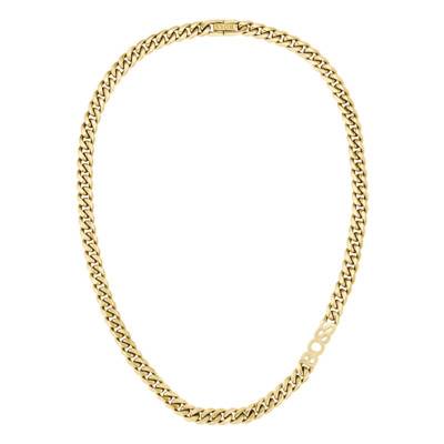 Collier Kassy en Acier Doré, Longueur de 50 cm - 1580770 - Boss