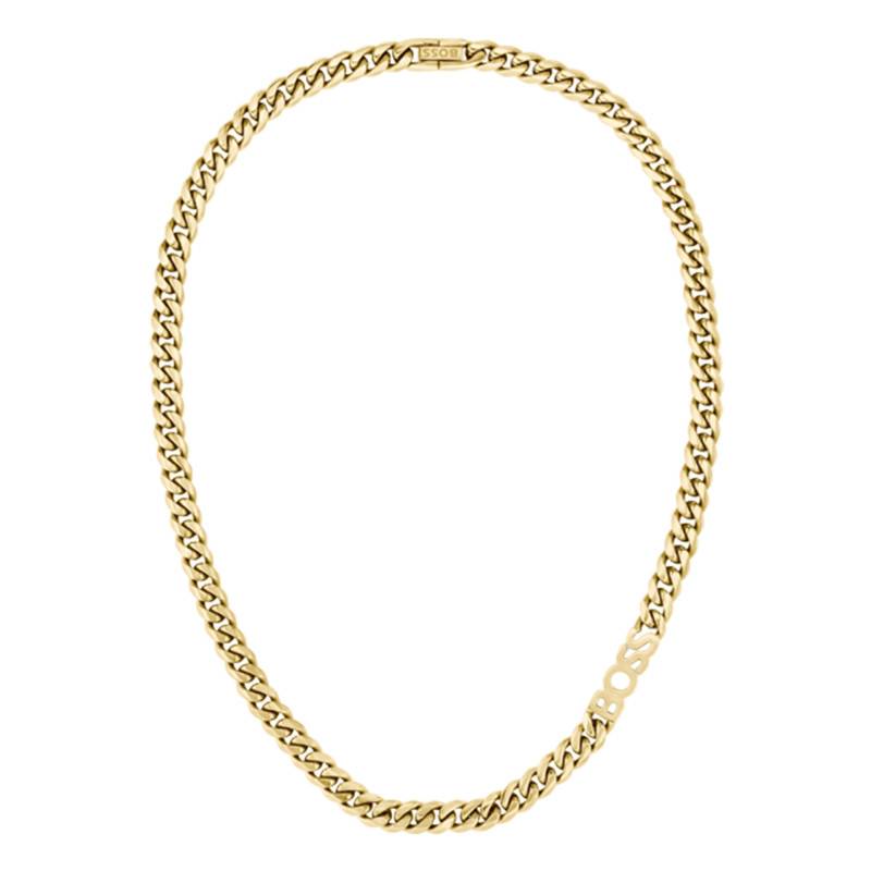 Kassy Gold-Toned Steel Necklace, 50 cm - 1580770 - Boss