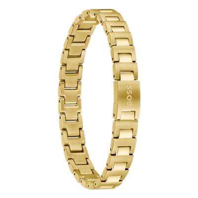 Candor Jewelry Gold-Toned Steel Bracelet, 19 cm - 1580753 - Boss