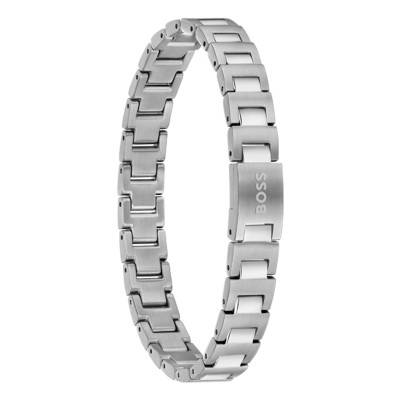 Candor Jewelry Grey Steel Bracelet, 19 cm - 1580751 - Boss