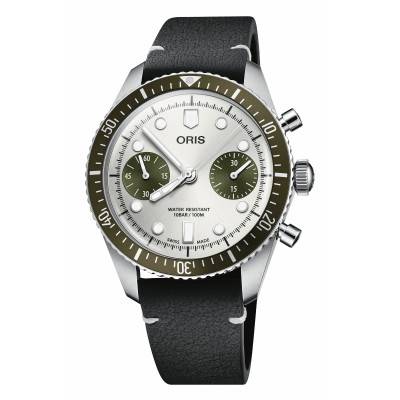 Montre Divers Sixty-Five Chronographe 01 771 7791 4051-07 6 20 01 - Oris