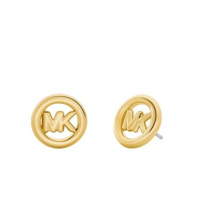 Kors MK Gold Stud Earrings - Michael Kors