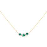 Green Synthetic Emerald