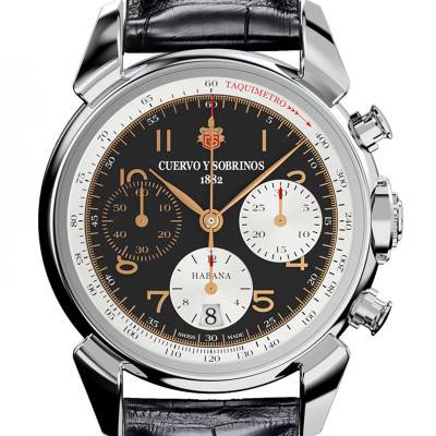 Montre Heritage Chronograph 3145.1HB - Cuervo y Sobrinos