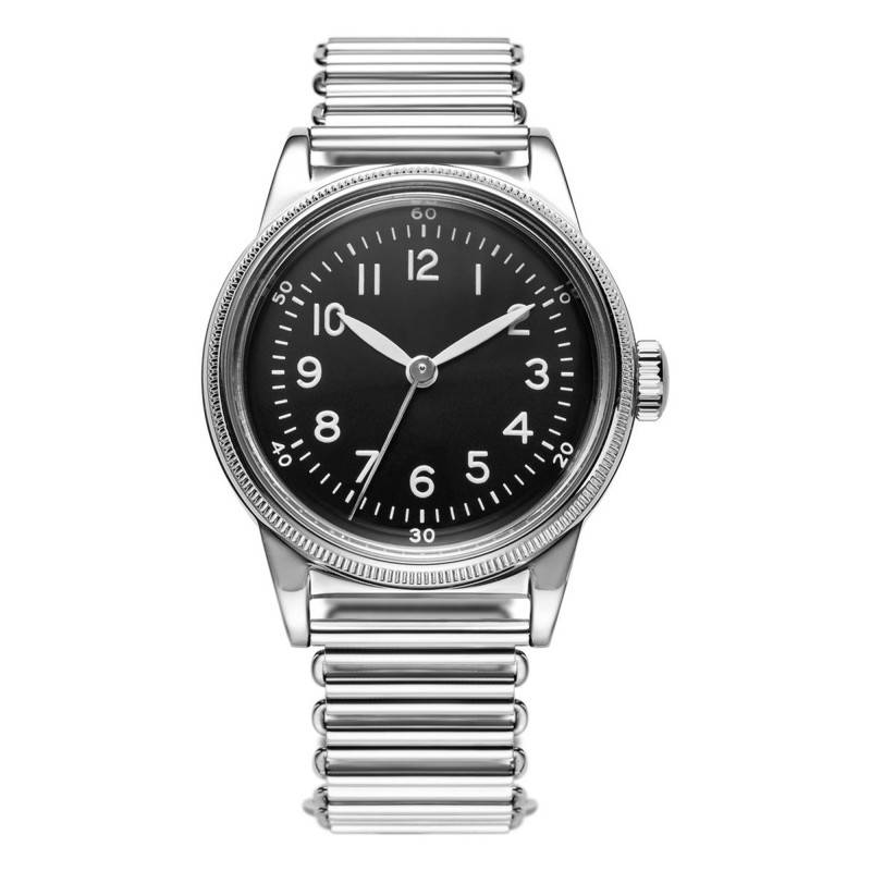 A-11 Type 44 White P-38-MB-BKAGL21 Watch - Praesidus