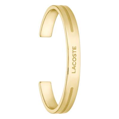 Bracelet Aventurer en Acier Inoxydable Doré, Largeur de 8 mm - 2040527 - Lacoste