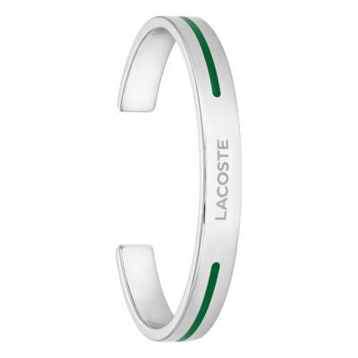 Bracelet Aventurer en Acier Inoxydable Gris, Largeur de 8 mm - 2040526 - Lacoste
