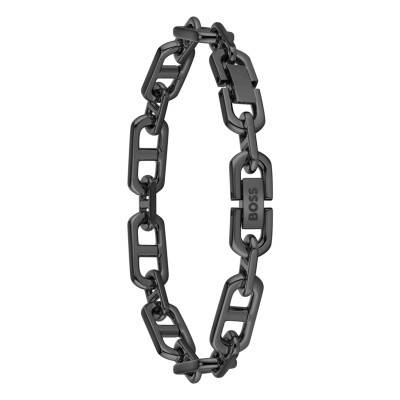 Bracelet Kode Chain en Acier, Longueur de 19 cm - 1580728M - Boss