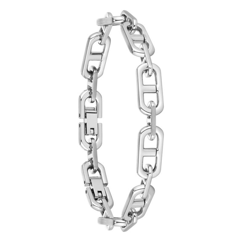 Steel Kode Chain Bracelet, 19 cm Length - 1580727M - Boss