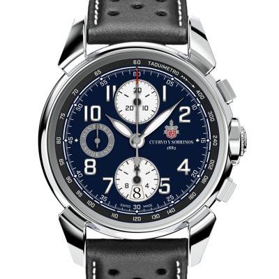 Historic Endurance Chronograph Watch 3141.1HEP - Cuervo y Sobrinos