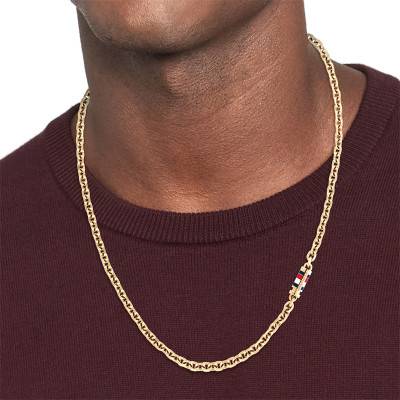 Bruce Chain Steel Necklace, Length 55 cm - 2790651 - Tommy Hilfiger