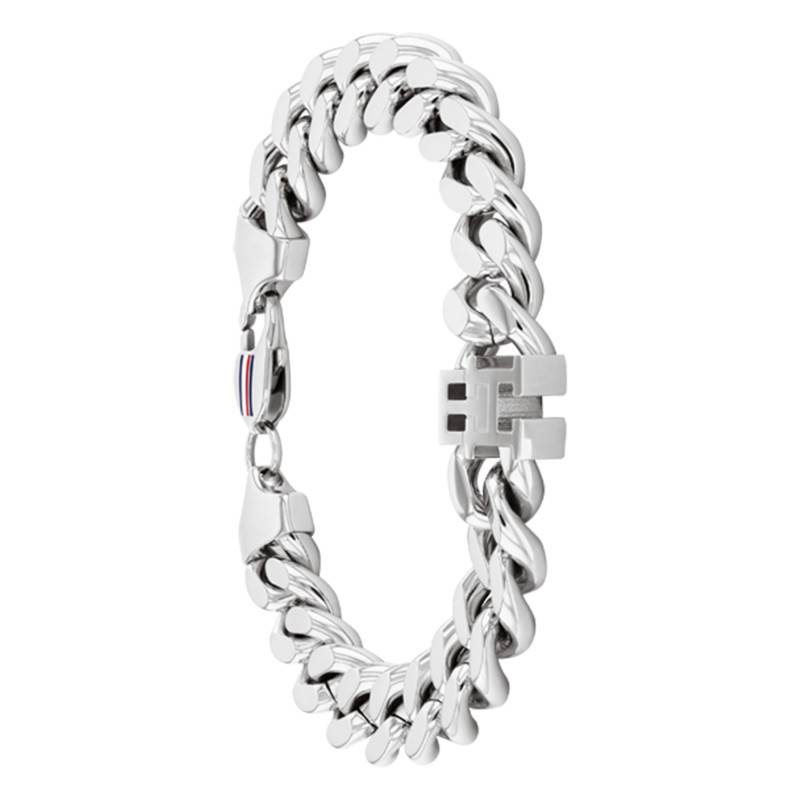 Steel TH85 Chain Bracelet, 17.50 cm Length - 2790664S - Tommy Hilfiger
