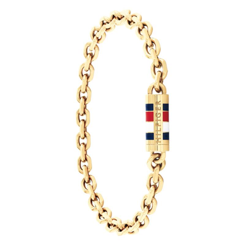 Steel Bruce Chain Bracelet, 17.50 cm Length - 2790653S - Tommy Hilfiger