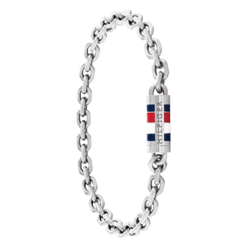 Steel Bruce Chain Bracelet, 17.50 cm - 2790652S - Tommy Hilfiger
