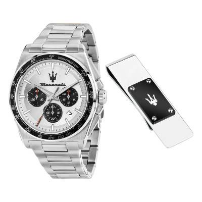 Velocità Chronograph Watch Gift Set R8873652009 - Maserati