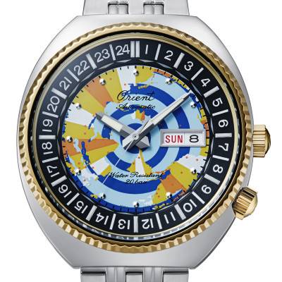 Montre Mako 40 World Map 75th anniversary Edition Limitée RA-AA0E08Y - Orient