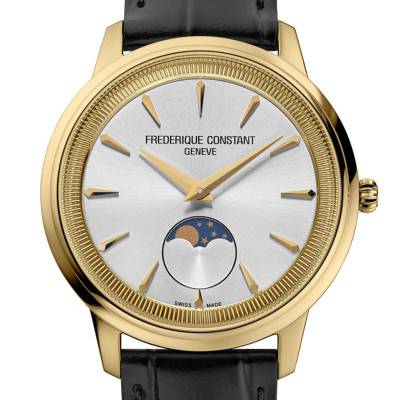 Moneta Moonphase FC-206S3S5 Watch - Frédérique Constant