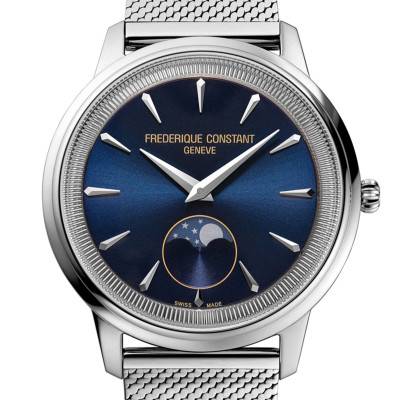 Moneta Moonphase FC-206N3S6B Watch - Frédérique Constant