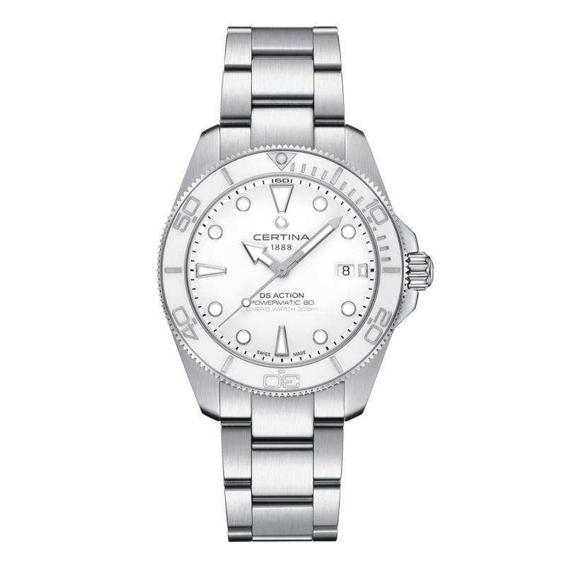 Certina DS Action Diver 40.5mm Powermatic 80 Watch C0484071101100 - Certina