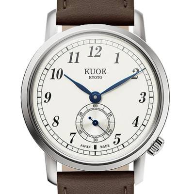 Montre Old Smith 90-007 Automatic Blued Steel Hands Bracelet marron - Kuoe Kyoto