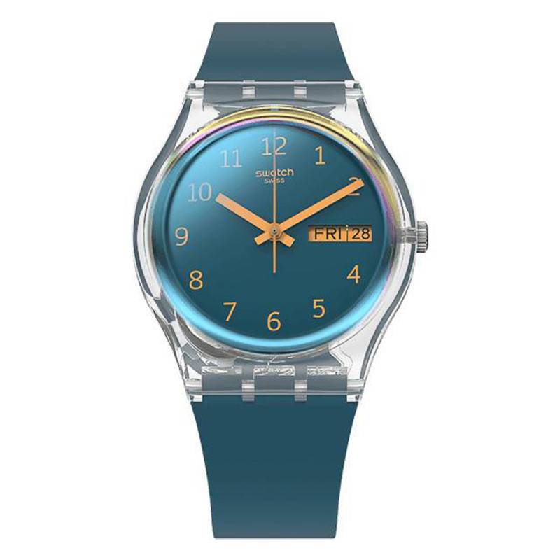 Men's Blue Away Watch SO28K700 - Swatch