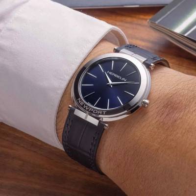 Newport Slim 19522AP15 Watch - Herbelin