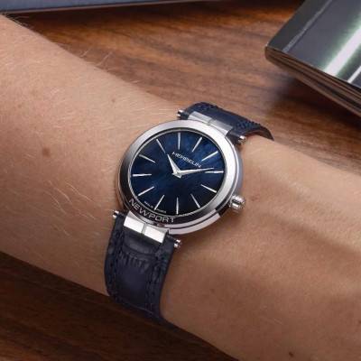 Newport Slim 16922AP60BL Watch - Herbelin