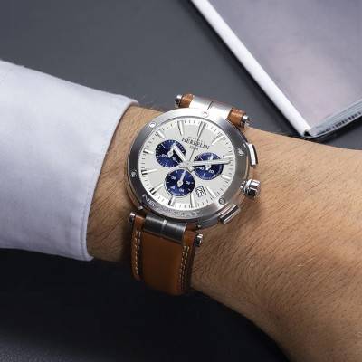 Newport Chrono 37688A42GD Watch - Herbelin
