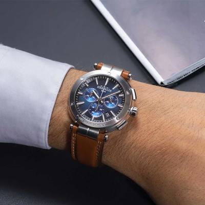 Newport Chrono Watch 37688A35GD - Herbelin