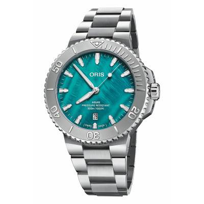 Watch Aquis Date New York Harbor II 01 733 7789 4187-Set - Oris