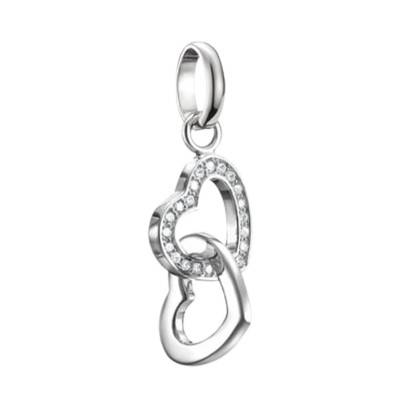 Pendentif Charm Coeurs Entrelacés en Argent 925 - CC1201-051-14 - Thomas Sabo
