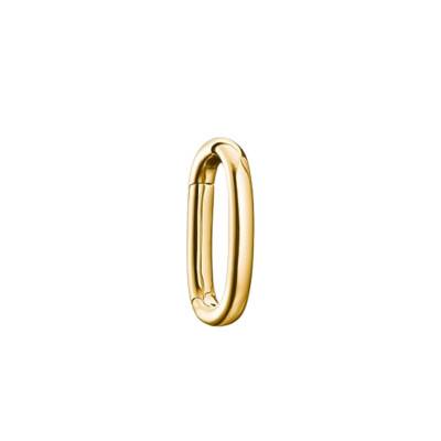 Pendentif Charm Ovale en Argent 925 Plaqué Or Jaune 750 - C1201-413-39 - Thomas Sabo