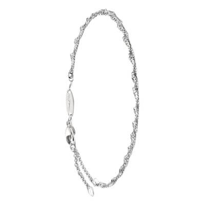 Bracelet Chaîne Singapour en Argent 925, Longueur 16 cm à 19 cm - A2208-001-21-L19v - Thomas Sabo