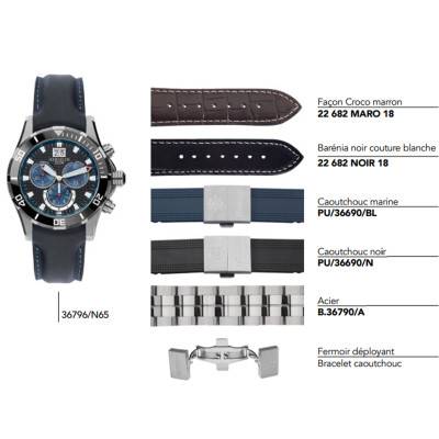 Watch Straps Series 1492/1796/12390/18296 - Herbelin