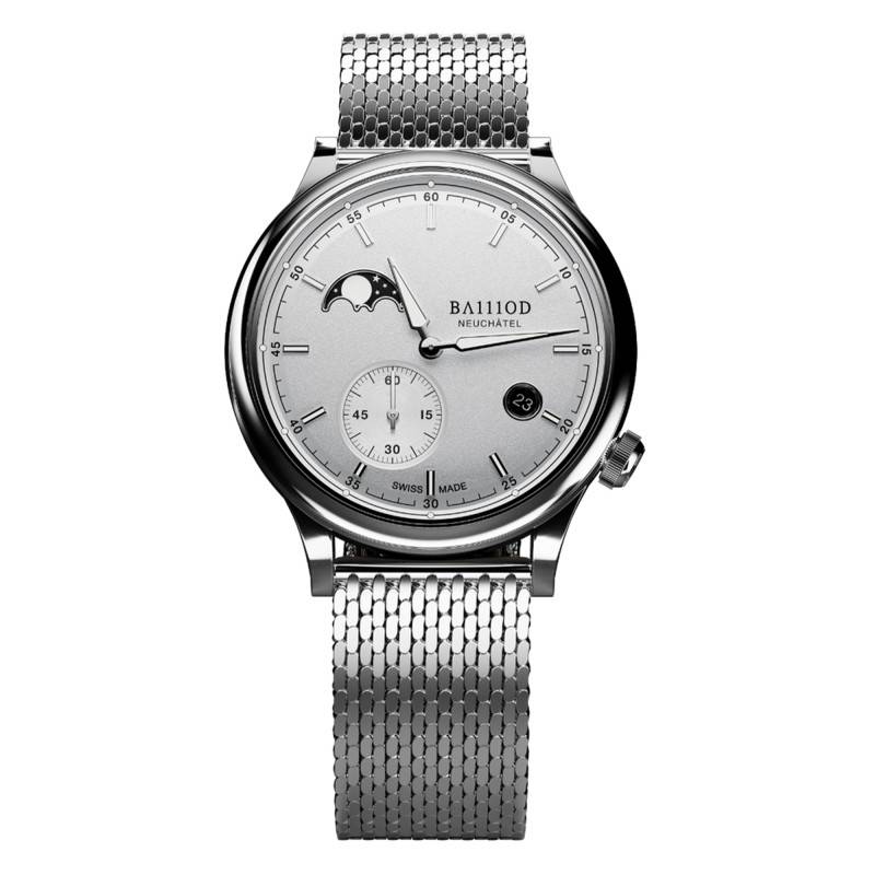 Chapitre 8 Moonphase White Watch - BA111OD