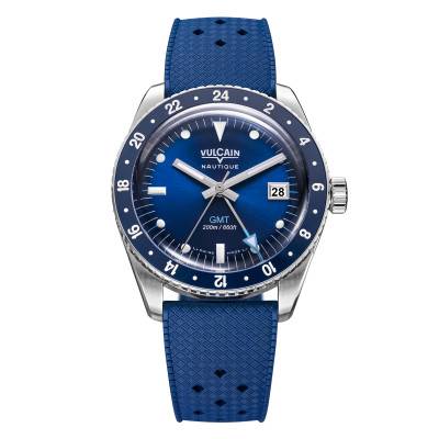 Montre Skindiver GMT Blue 680174B37.BAR254 Edition Limitée - Vulcain
