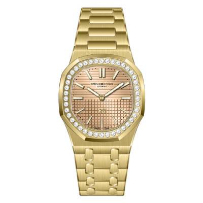 Montre Genie 36 Monaco Lunette Diamants de Synthèse - Genius