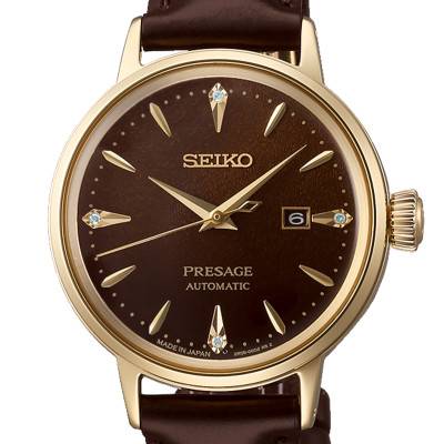 Presage Automatic Cocktail Time 30 Hot Jamaican Coffee Watch SRE020J1 - Seiko