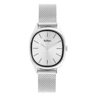 Silver Mesh Colorama Watch 9126262 - Kelton