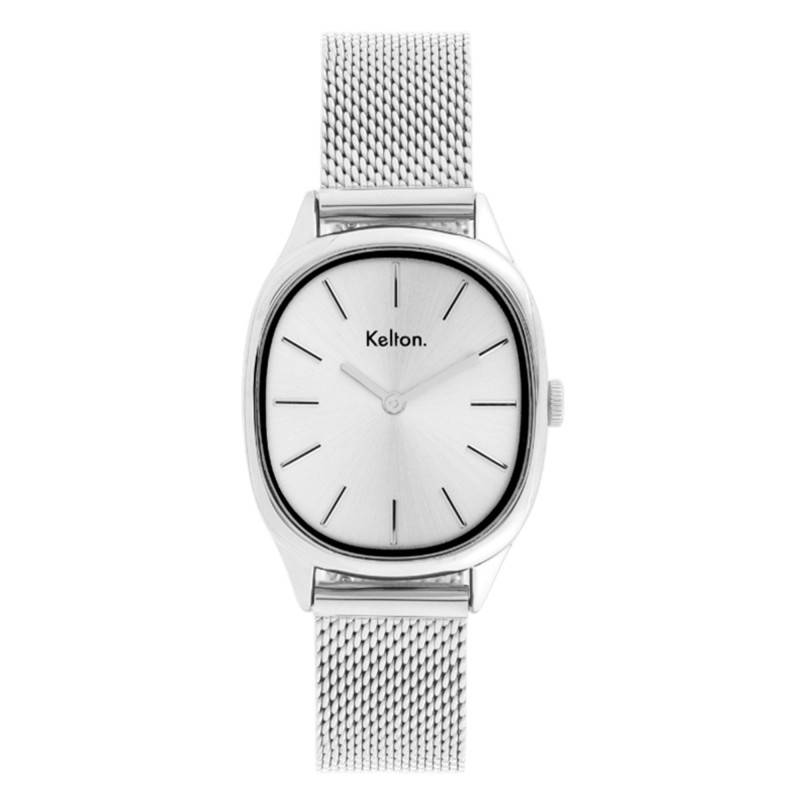 Silver Mesh Colorama Watch 9126262 - Kelton