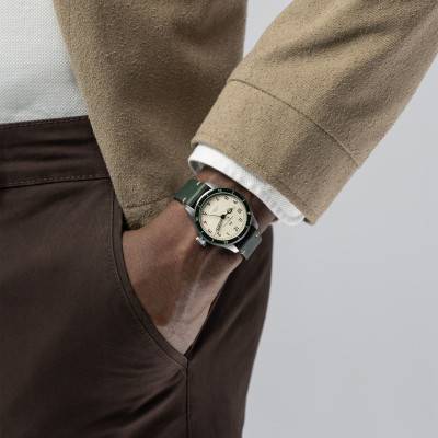 Khaki Aviation Pilot Pioneer 38mm Watch H76255810 - Hamilton