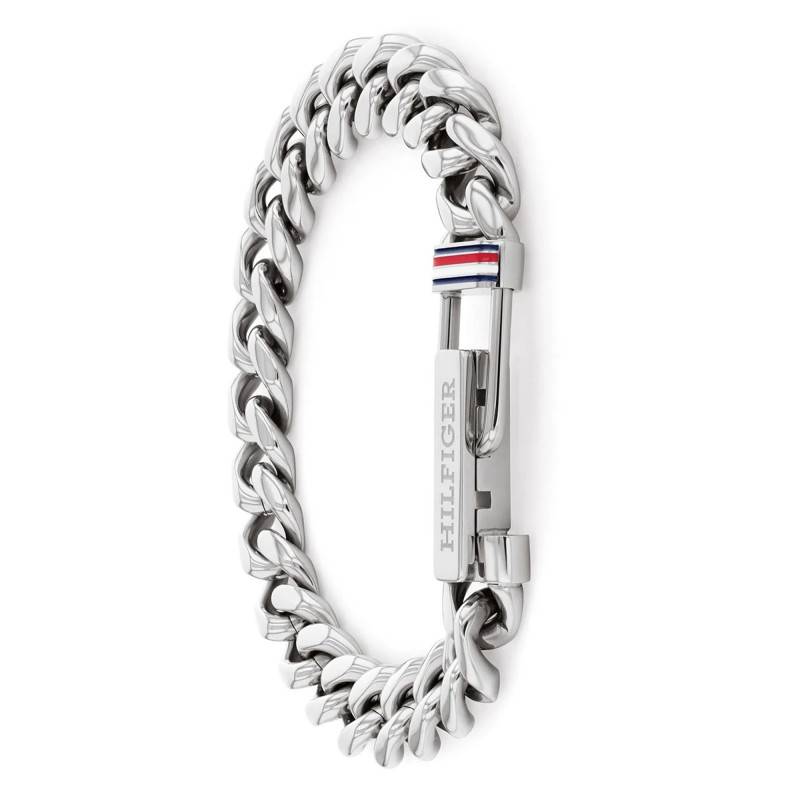 Steel Adjustable Chain Bracelet, Length 19 cm - 2790610 - Tommy Hilfiger