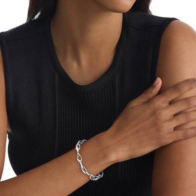 Steel Hamonious Connection Bracelet, Length 19.50 cm - 35000806 - Calvin Klein