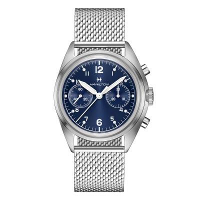 Montre Khaki Aviation Pilot Pioneer Mechanical Chronograph 40mm H76409140 - Hamilton