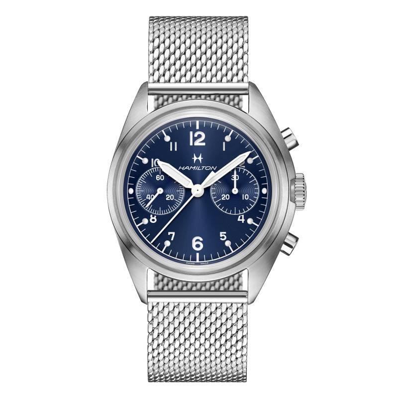 Watch Khaki Aviation Pilot Pioneer Mechanical Chronograph 40mm H76409140 - Hamilton